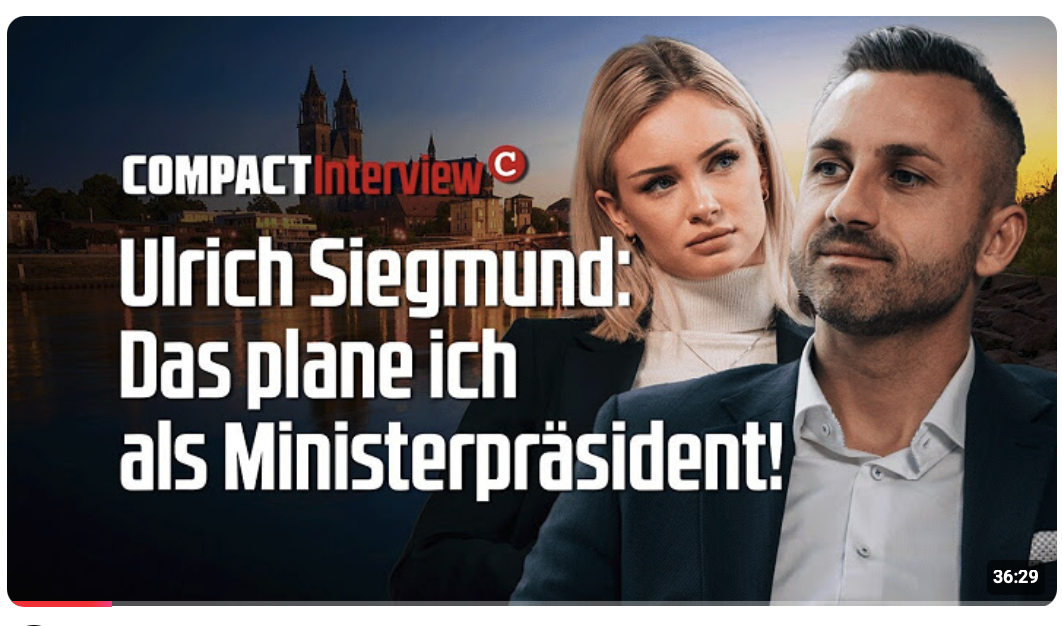 Das große Interview mit Ulrich Siegmund!