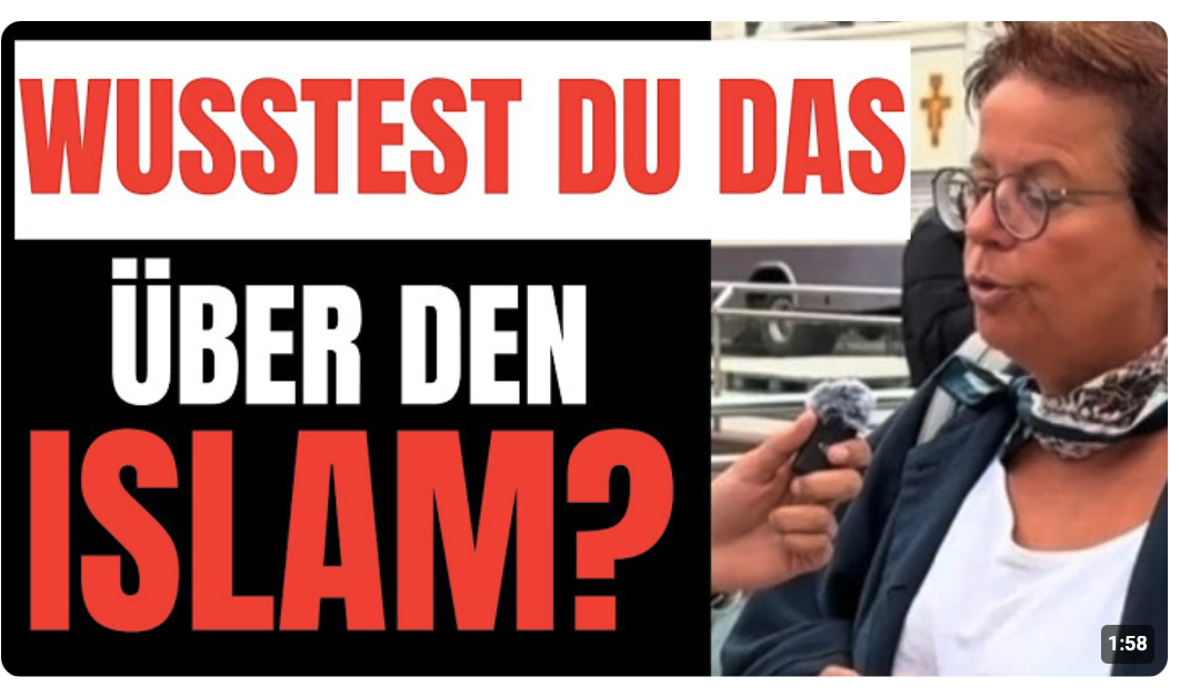 SCHON GEWUSST? Der ISLAM wurde immer nur mit FRIEDEN und LIEBE VERBREITET!