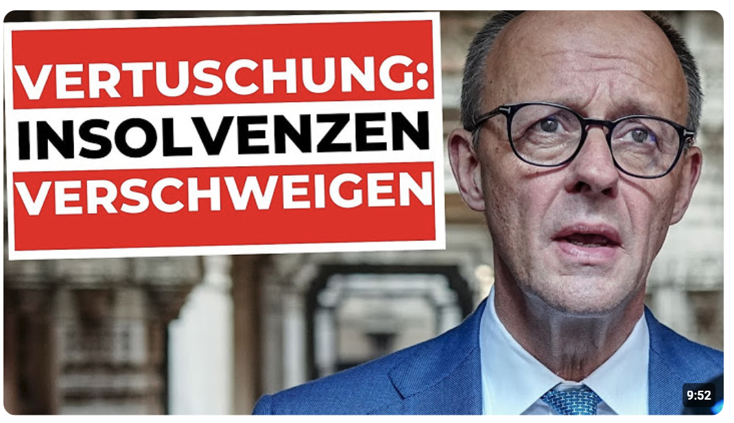 KEINE AKTUELLE STATISTIK MEHR! Insolvenz-Zahlen gestoppt – Zufall? Oder System?