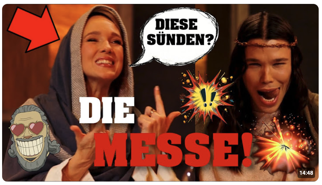 KEBEKUS provoziert bewusst und spricht persönlich mit JESUS!  #PolitSatire #Satire