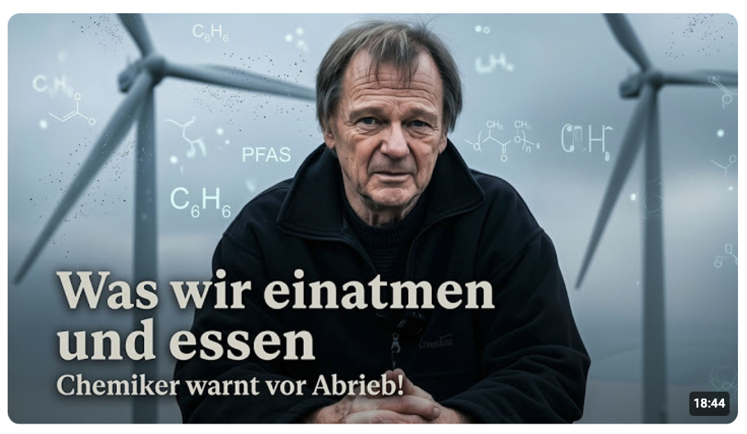 Abrieb der Windräder – Ein Ingenieur für chemischen Anlagenbau spricht Klartext!