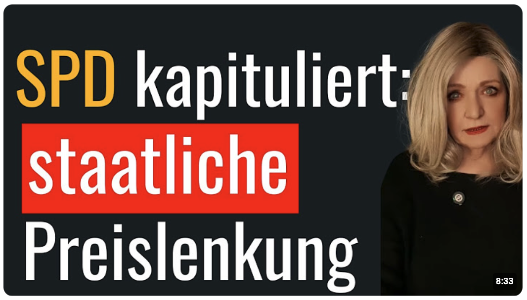 Der Deutschlandkorb der SPD Einstieg in die Preislenkung a la DDR?
