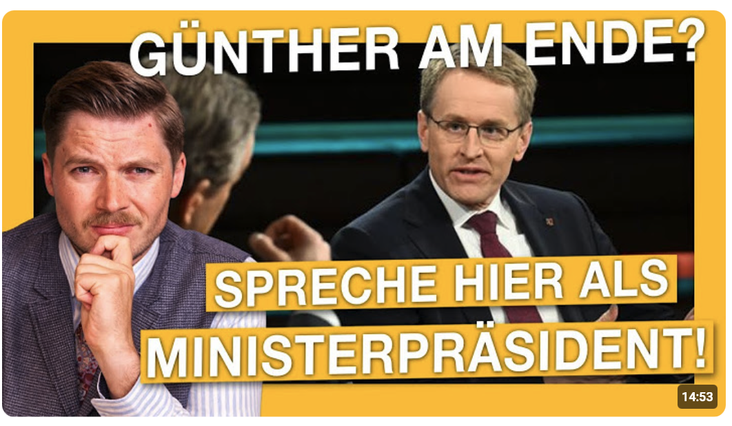 Das ENDE von Zensur-Günther? „Spreche hier als Ministerpräsident“ – Steinhoefel mahnt ab!