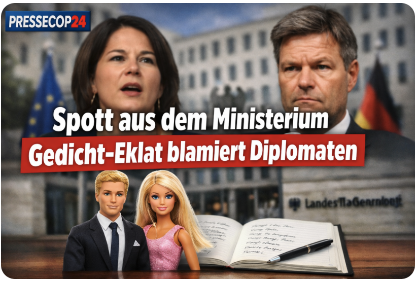Spott aus dem Ministerium – Gedicht-Eklat blamiert Diplomaten