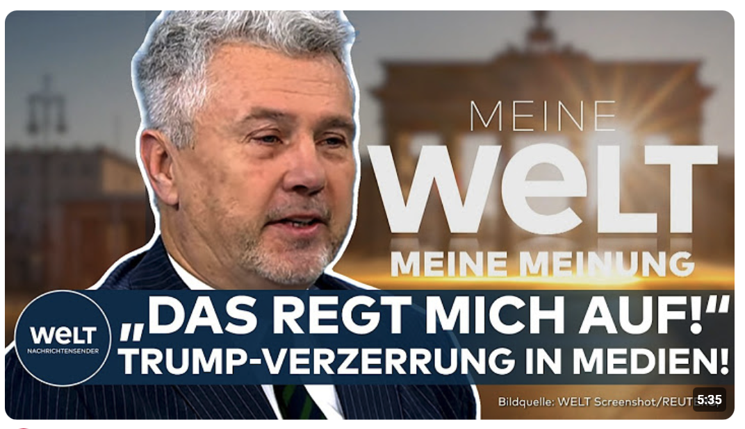 MEINUNG: „Das regt mich auf“ – Verzerrung! Trump wird in Medien als irrer Bösewicht dargestellt