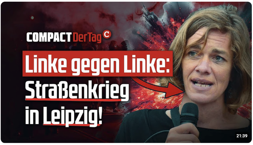 Linke gegen Linke: Straßenkrieg in Leipzig!