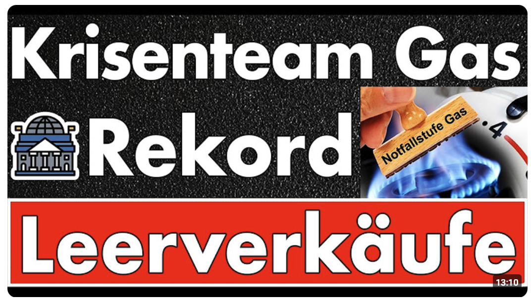 Gasmarkt manipuliert! Rekordmenge an Leerverkäufen auf Natural Gas! USA verhindern Knappheitssignal
