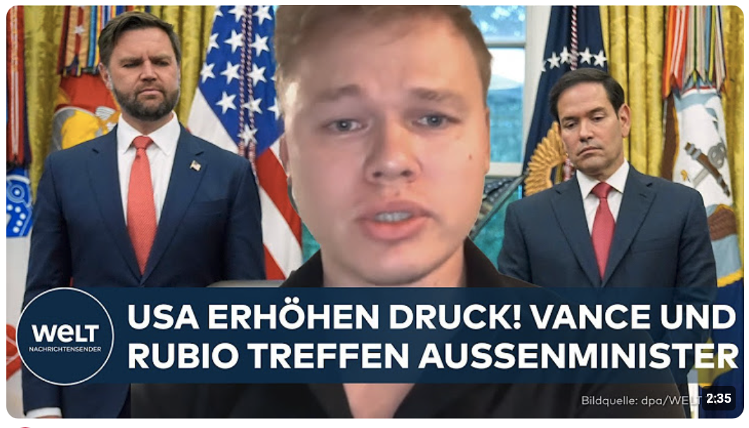 GRÖNLAND: USA erhöhen Druck! – Jetzt treffen Vance und Rubio den Außenminister!