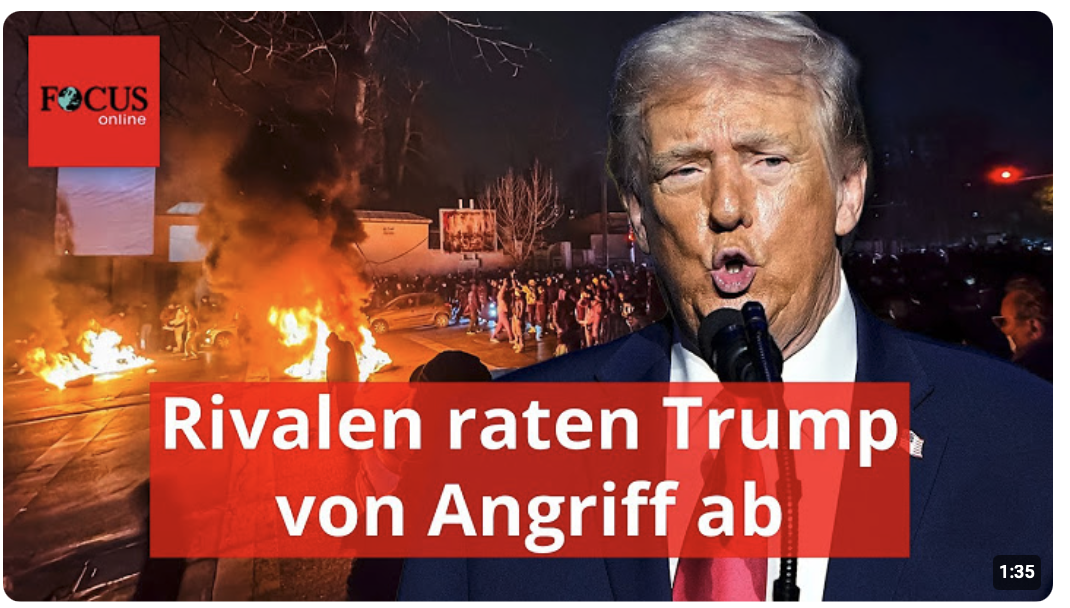 Irans Rivalen raten Trump von Angriff ab – Deutsche sollen das Land sofort verlassen