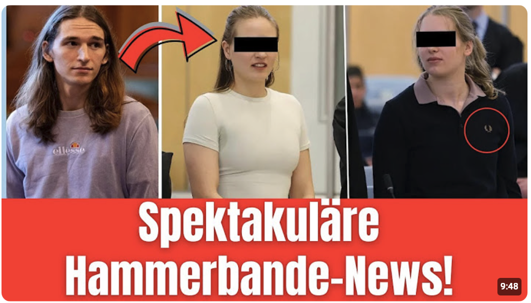 Mit DIESER Anklage geht es den Hammerbande Mitgliedern RICHTIG AN DEN KRAGEN! Maja T. News 