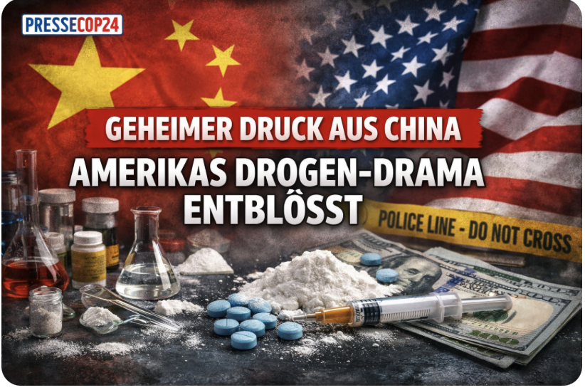 GEHEIMER DRUCK AUS CHINA – AMERIKAS DROGEN-DRAMA ENTBLÖSST