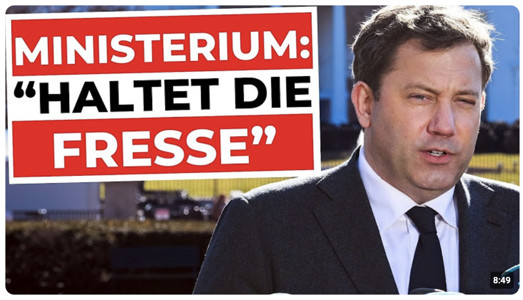 Staat lacht über dich!