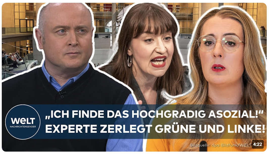 BÜRGERGELD-REFORM: „Stärker Fordern ist genau das Richtige!“ Experte attackiert Grüne und Linke!