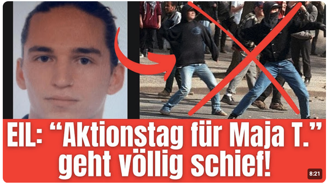 Ach du Schei*e   DAMIT haben Linke und Antifa nicht gerechnet! No Support für Maja T. / Simeon Trux