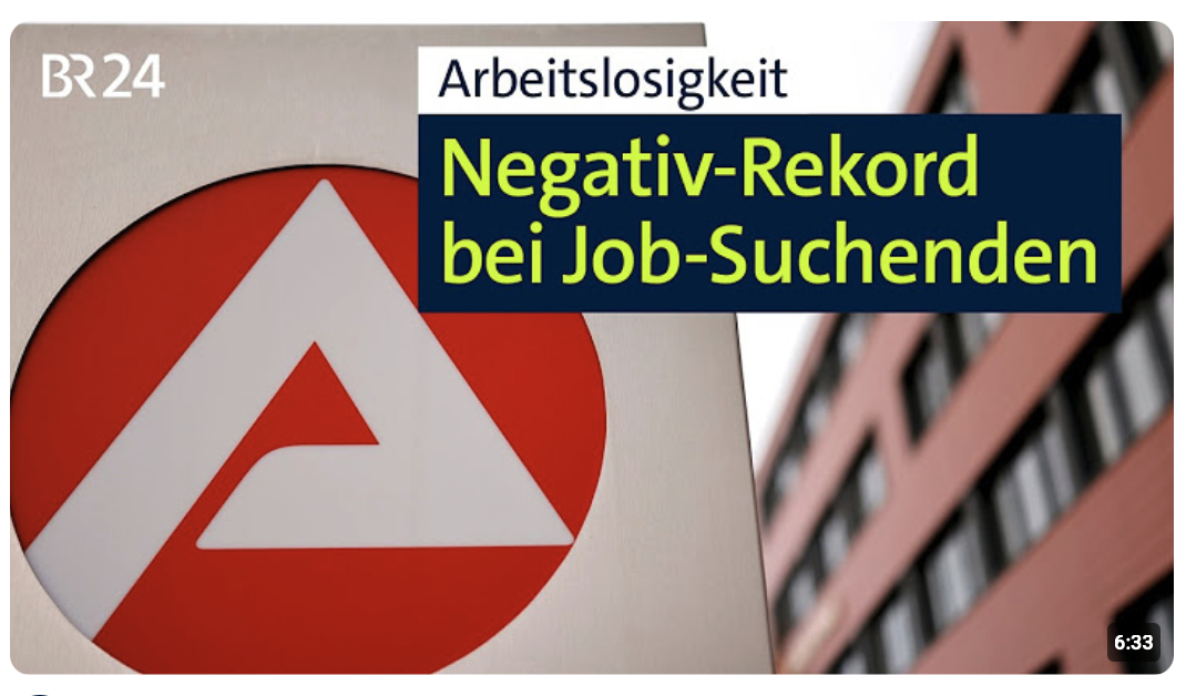 Arbeitslosigkeit · Negativ-Rekord bei Job-Suchenden 