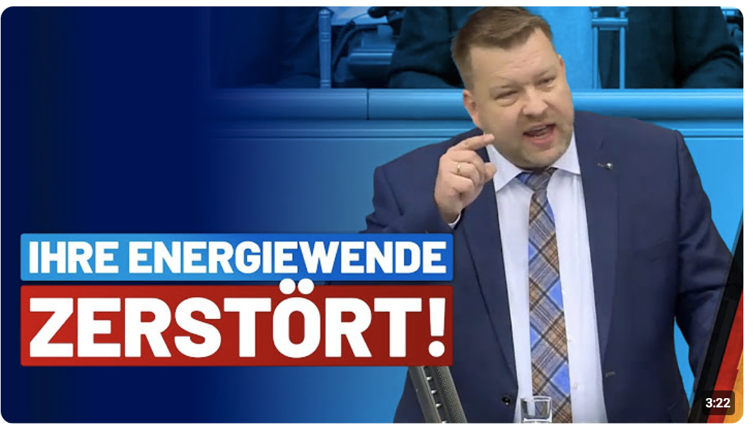 Ihre Energiewende zerstört! – Marcel Queckemeyer – AfD-Fraktion im Bundestag