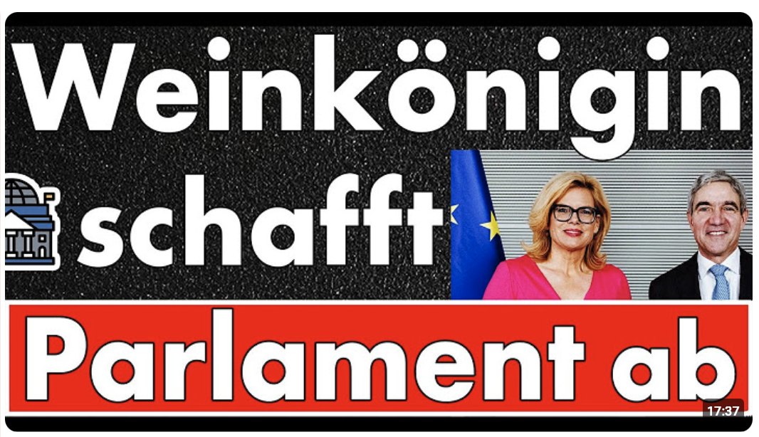 Sprachpolizei, Mitarbeiter-Verbot – Gesamtschau der Rede! Bundestag wird abgeschafft!