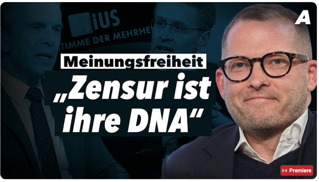 „Wir sind nur eine Wahl vom Ende der Demokratie entfernt“ – Julian Reichelt im Gespräch
