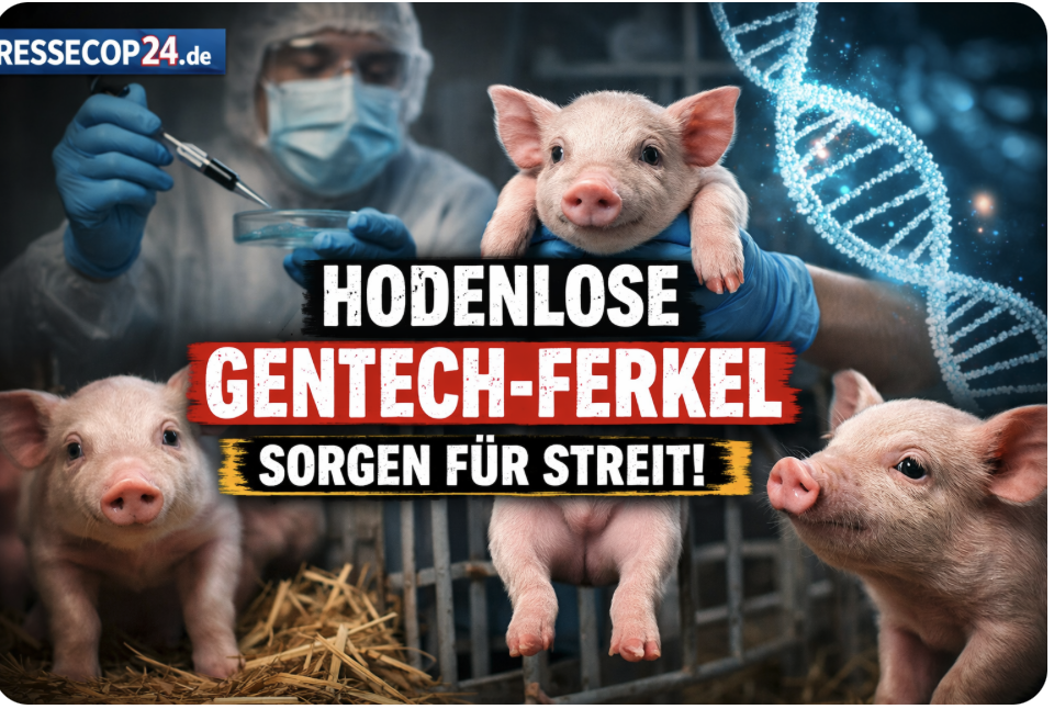 GEN-FERKEL OHNE HODEN – STREIT UM SCHWEINE DER ZUKUNFT