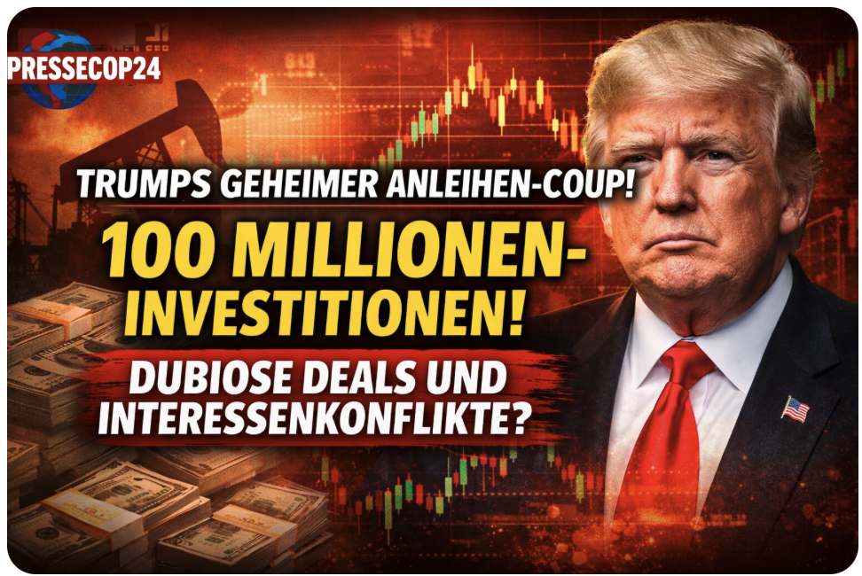 TRUMPS GEHEIMER ANLEIHEN-COUP – MILLIONEN-INVESTITIONEN WERFEN FRAGEN AUF!