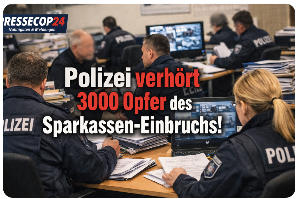 CHAOS NACH JAHRHUNDERT-COUP – POLIZEI AM LIMIT!