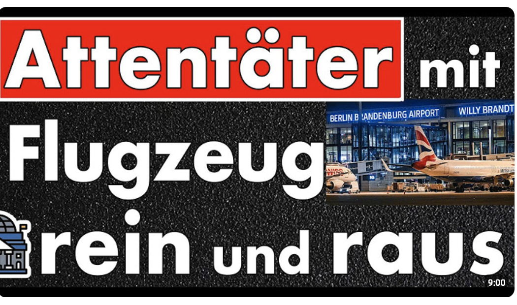 Täter werden eingeflogen, schießen & sind wieder weg! Bundesregierung lehnt Identitätskontrollen ab!