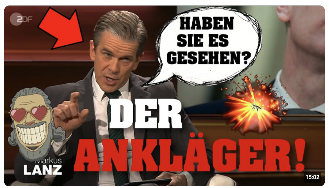 LANZ legt erneut nach und geht nächsten Gast AN! 