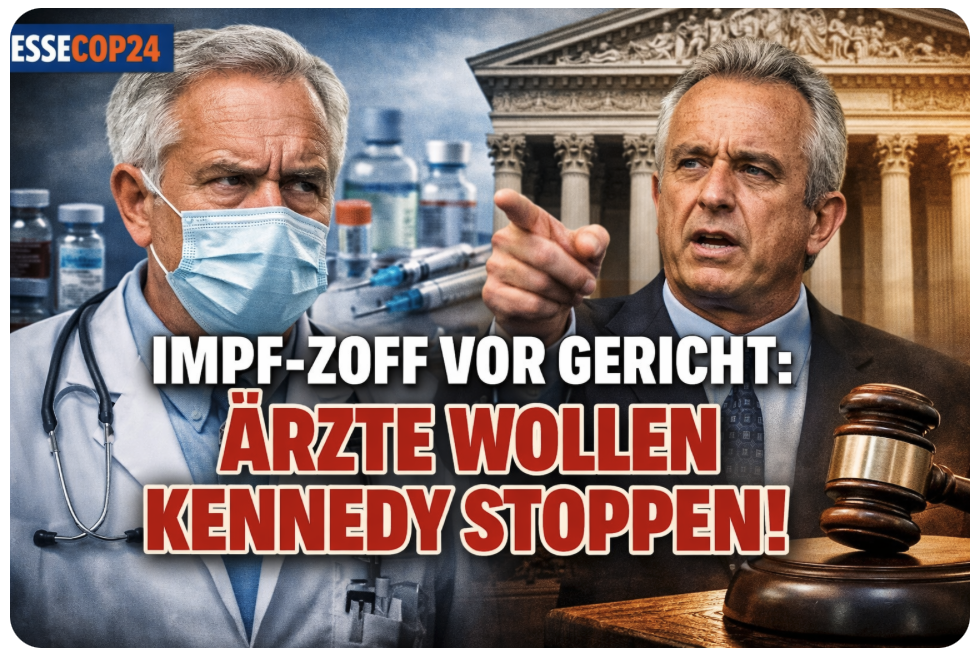 IMPF-ZOFF VOR GERICHT – ÄRZTE WOLLEN KENNEDY STOPPEN!