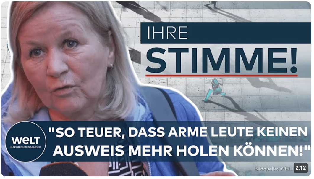 IHRE STIMME: „Es ist unfair!“ Ausweis-Gebühr steigt auf 46 Euro – Bürger kritisieren Pflichtkosten