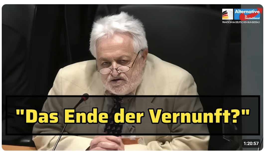 LEGENDÄRE Rede : Henryk M. Broder im AfD-Fraktionssaal (2019) (HISTORISCHER) Moment