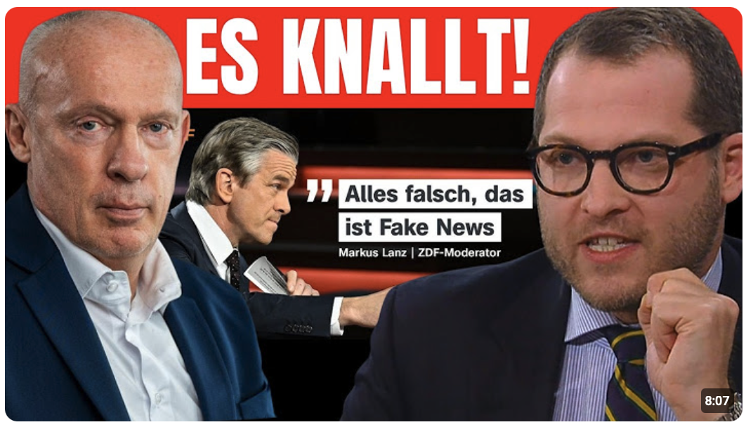 DAS WAR´S MIT UNS! Julian Reichelt und Joachim Steinhöfel bringen Lanz, Günther und Co zum toben!