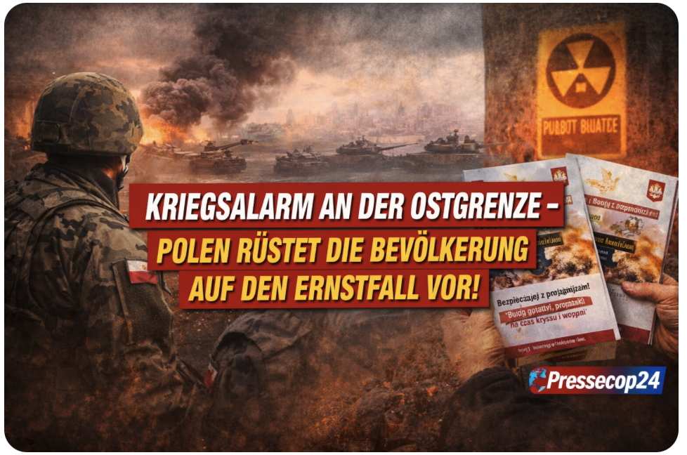 KRIEGSALARM AN DER OSTGRENZE – POLEN RÜSTET DIE BEVÖLKERUNG AUF DEN ERNSTFALL VOR!