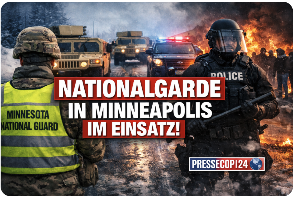 CHAOS IN MINNESOTA – NATIONALGARDE RÜCKT AUS!
