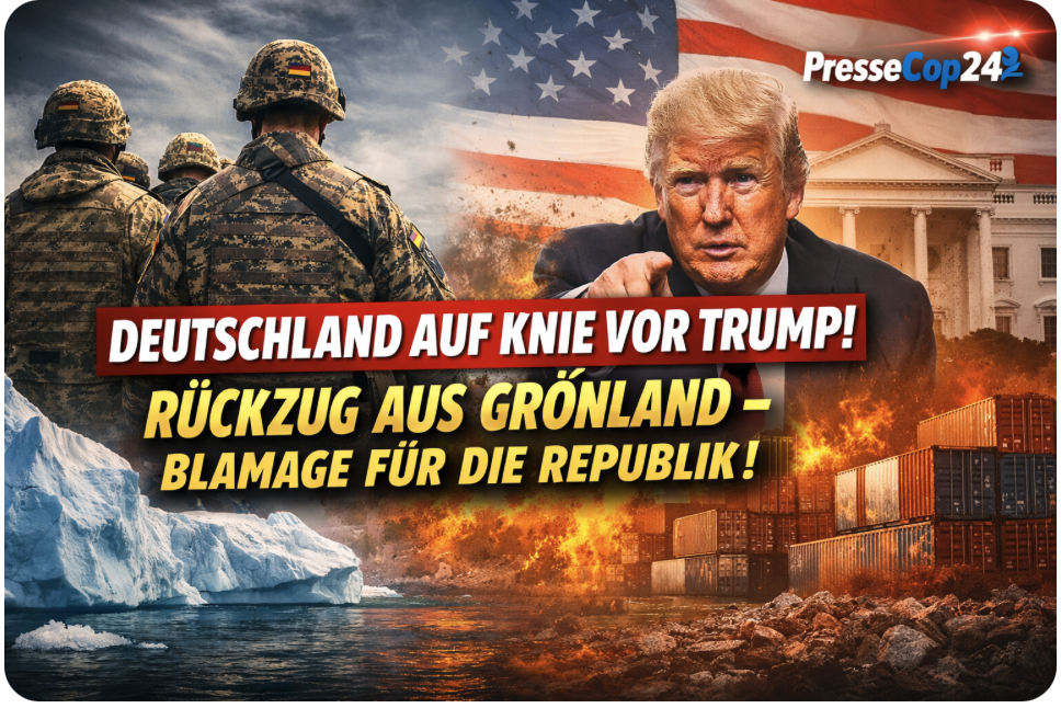 DEUTSCHLAND AUF KNIE VOR TRUMP – RÜCKZUG AUS GRÖNLAND BLAMIERT DIE REPUBLIK!