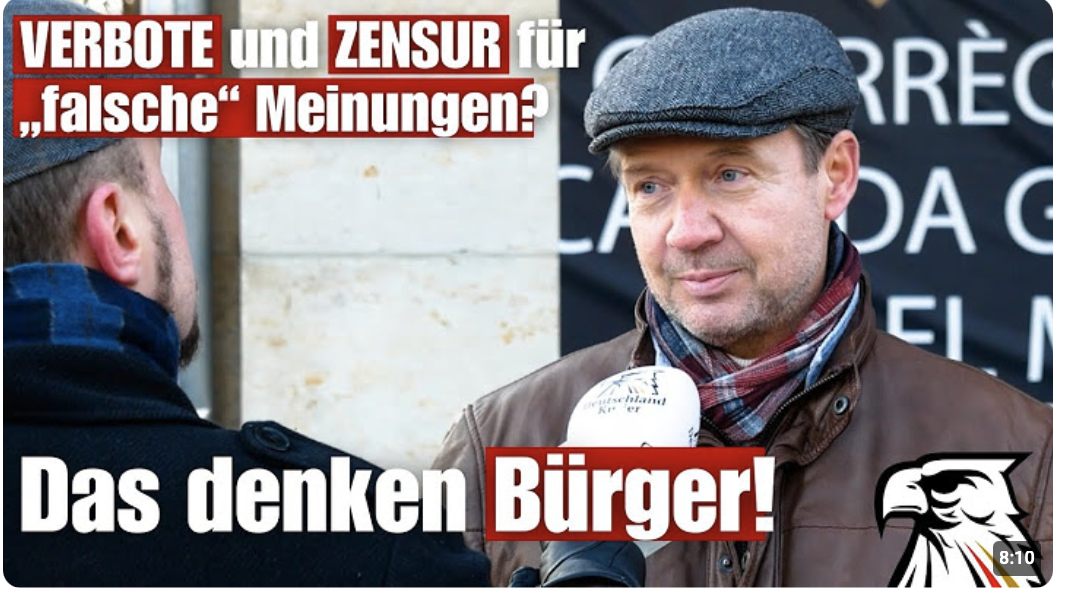 VERBOTE und ZENSUR für „falsche“ Meinungen? Das denken Bürger!