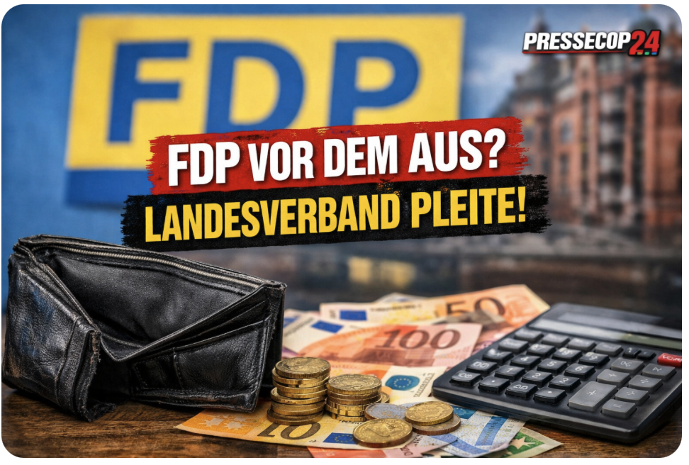 FDP AM ABGRUND – JETZT DROHT DER PARTEI DER FINANZ-KOLLAPS!