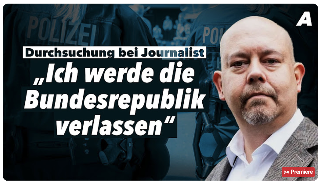 Journalist kritisiert Staat und wird durchsucht – Lars Winkelsdorf im Interview
