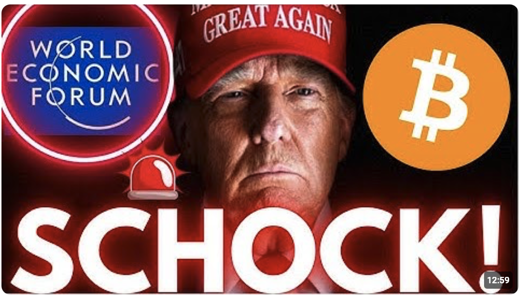 TRUMP BITCOIN REDE SCHOCKT GANZE WELT beim WEF!!