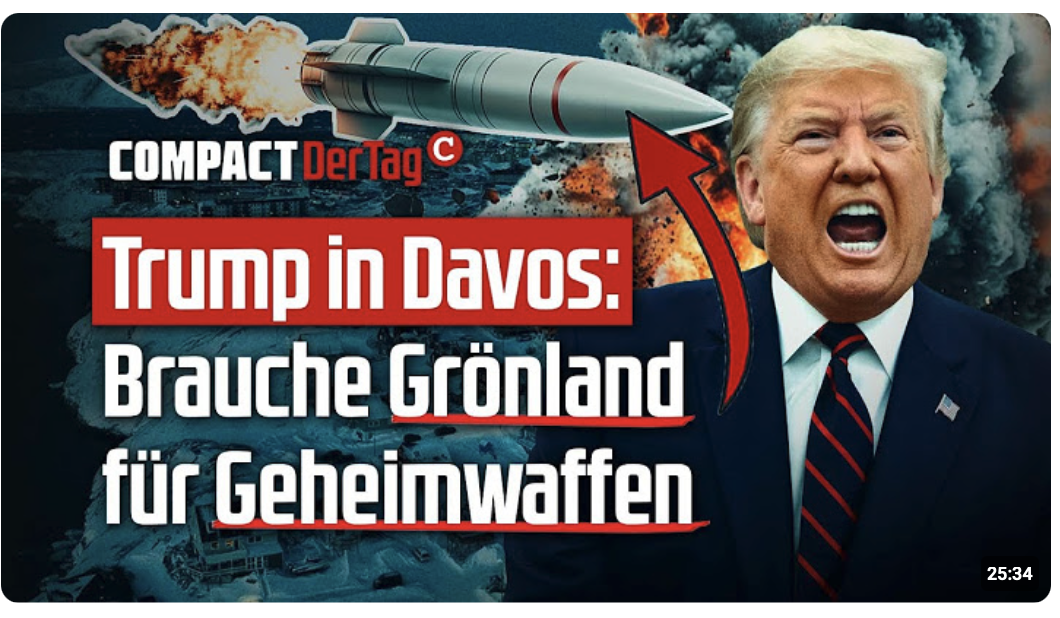 Trump in Davos: «Brauche Grönland für Geheimwaffen»