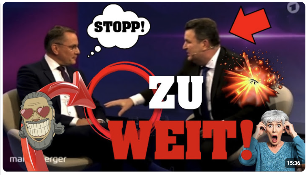 CHRUPALLA gerät bei Schlagabtausch mit Studiogast ANEINANDER! 