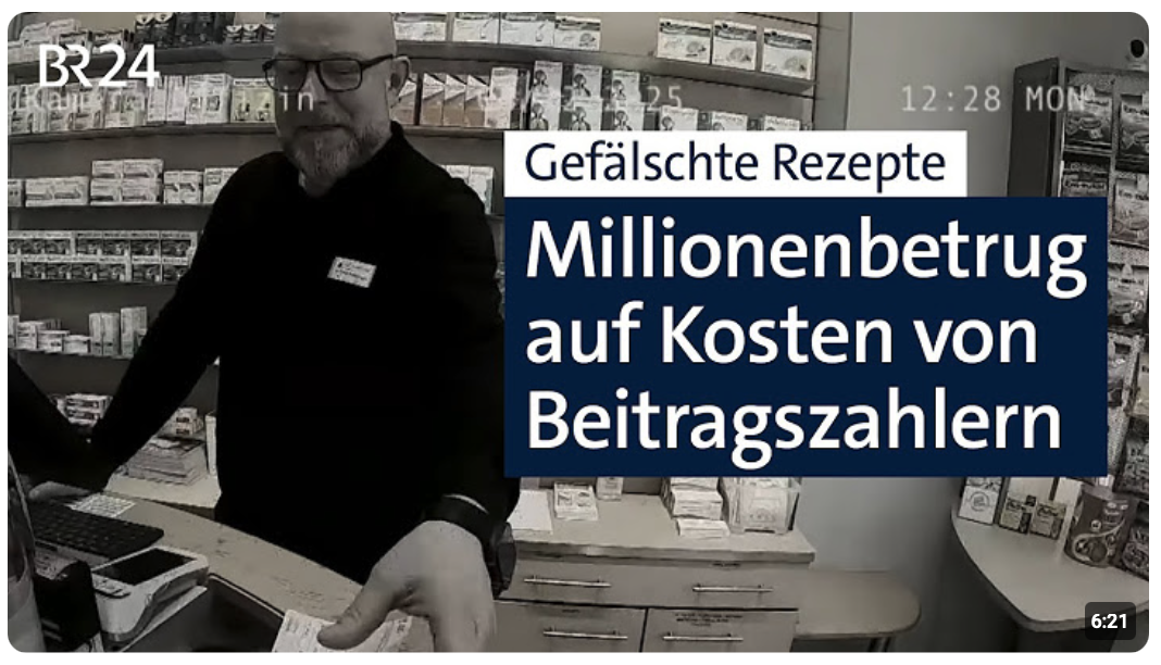Organisierte Kriminalität: Kassenbetrug mit gefälschten Rezepten 