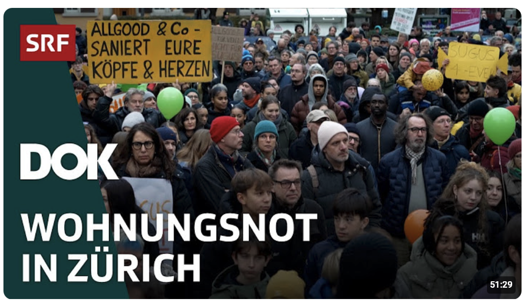 Wo-wo-Wohnungsnot – Das Zürcher Monopoly | DOK | SRF