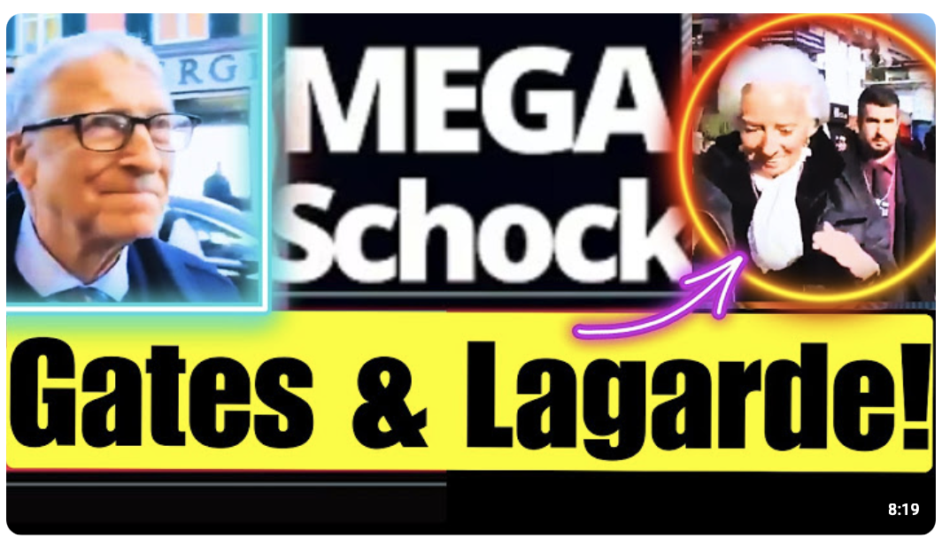 DAVOS: BILL GATES FLÜCHTET VOR KRITISCHEM REPORTER ?! | JOURNALIST KONFRONTIERT LAGARDE