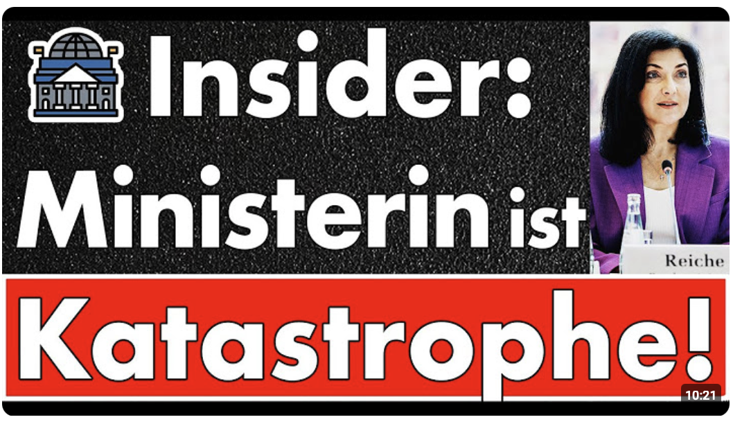 Schriftgröße 16 ODER RAUS! – Ministerin Reiches irrer Mikromanagement-Skandal im Ministerium BMWE!