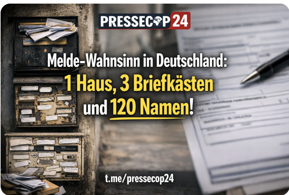 Sozial-Betrug: Melde‑Wahnsinn in Deutschland: 1 Haus, 3 Briefkästen und 120 Namen!
