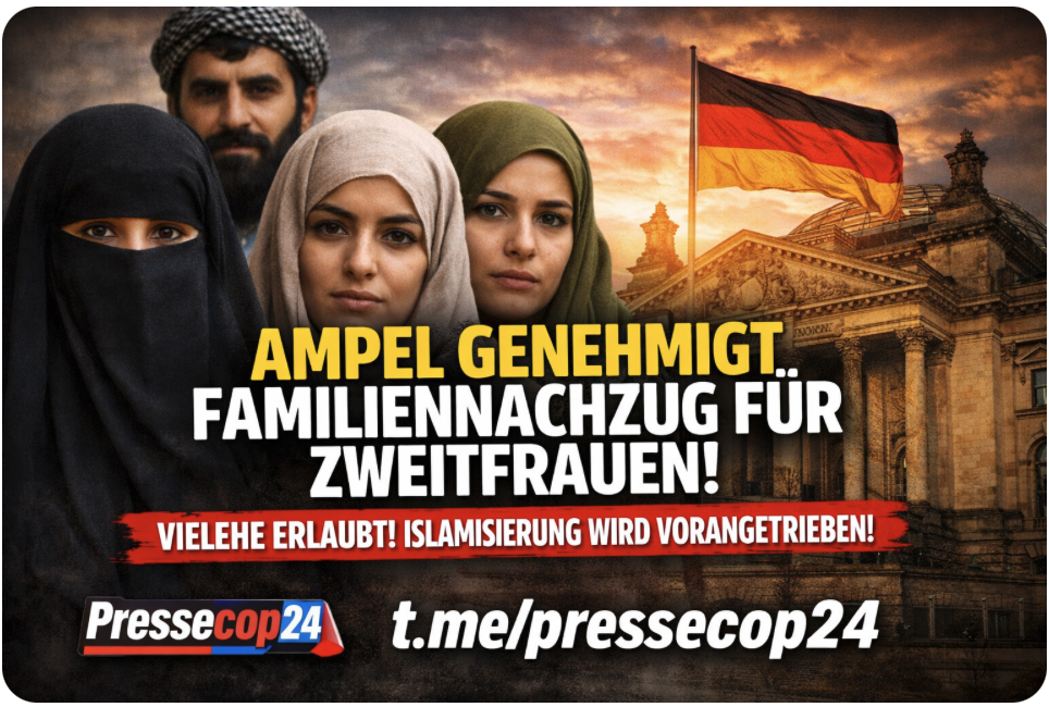 GEHEIM-DEAL MIT DEM ISLAM! AMPEL ÖFFNET TÜR FÜR ZWEITFRAUEN