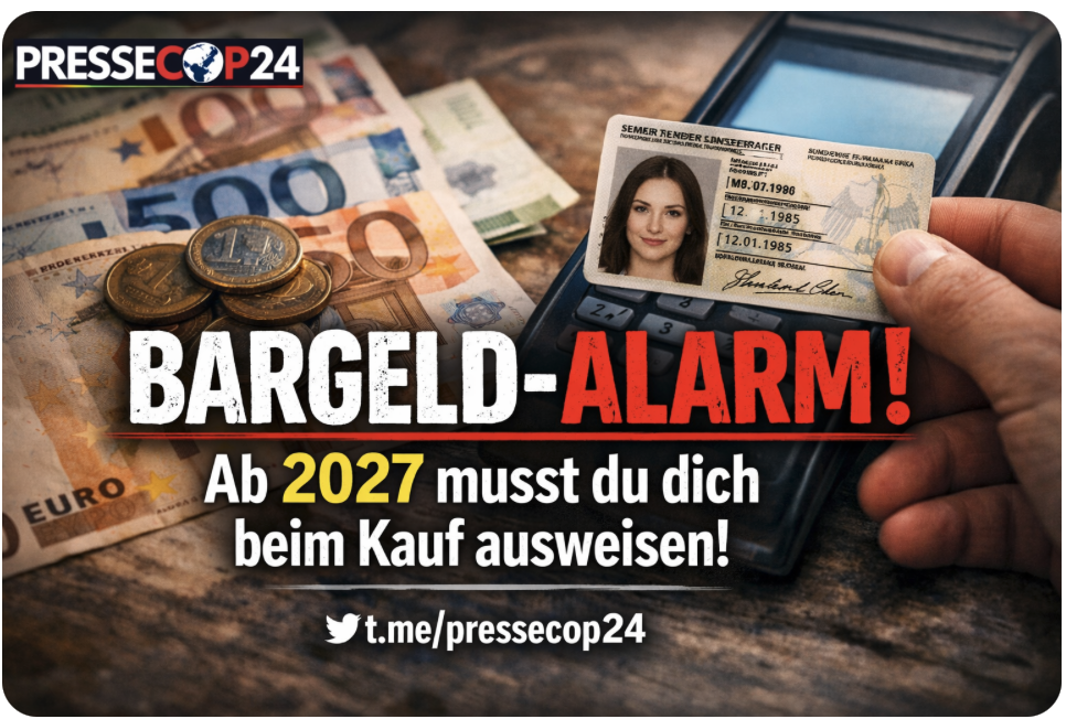 BARGELD-ALARM! Ab 2027 musst du dich beim Kauf ausweisen!
