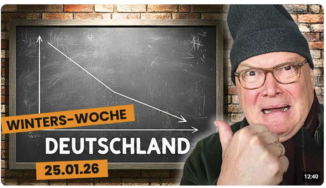 Sind wir zu faul? – Winters Woche: Folge 104