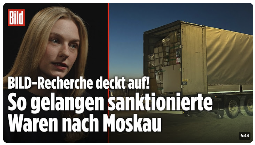 BILD ENTHÜLLT PUTINS POST-GEHEIMNIS: So gelangen sanktionierte Waren nach Moskau 