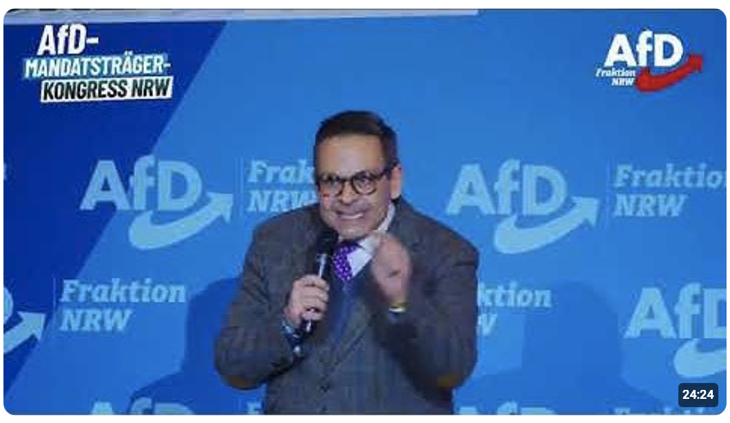 Merz ist gescheitert, die AfD die neue Heimat der Bürger! Rede von Gerald Grosz in NRW